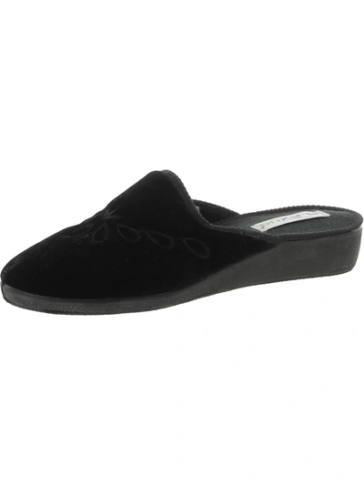 Shop Flexus By Spring Step Josie Womens Round Toe Slip On Slide Slippers In Black