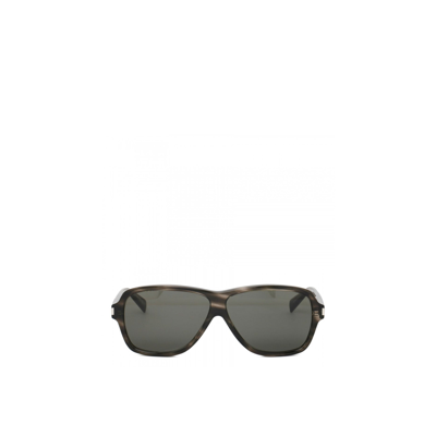 Shop Saint Laurent 609 Aviator Sunglasses