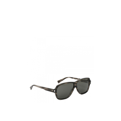 Shop Saint Laurent 609 Aviator Sunglasses