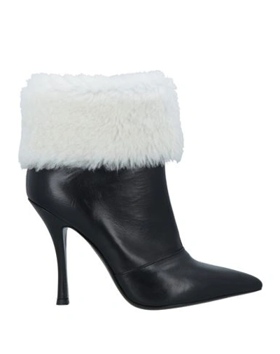Shop Tiffi Woman Ankle Boots Black Size 6 Leather