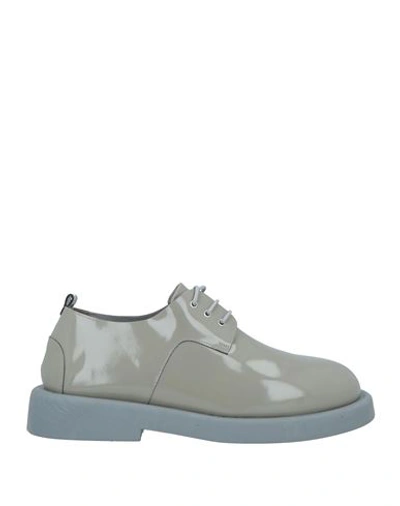 Shop Marsèll Man Lace-up Shoes Light Grey Size 9 Leather