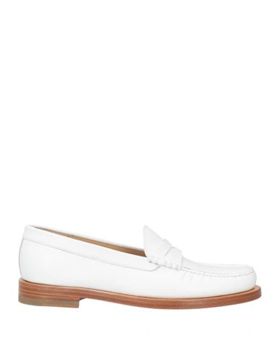 Shop Hazy Woman Loafers White Size 8 Leather
