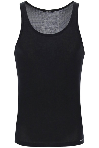 Shop Tom Ford Ribbed Underwear Tank Top