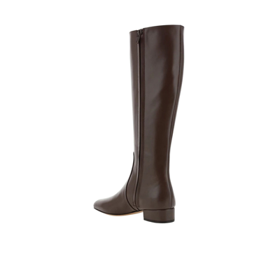 Valentino Low-heeled Zippered Boots