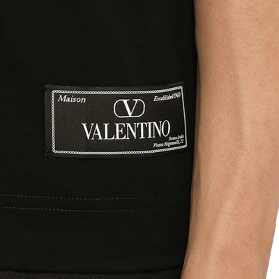 Shop Valentino Cotton Logo T Shirt