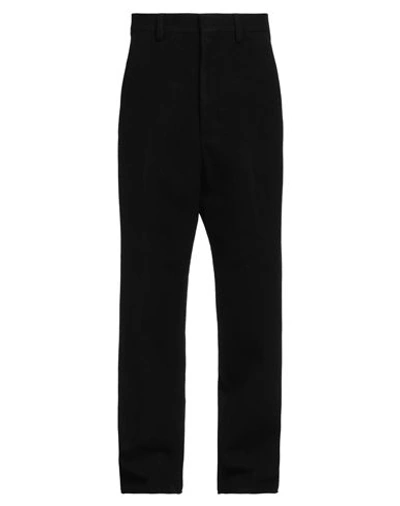 Shop Ami Alexandre Mattiussi Man Pants Black Size 26 Wool