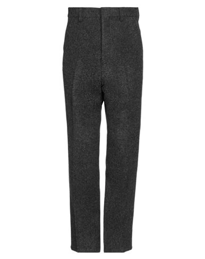 Shop Ami Alexandre Mattiussi Man Pants Steel Grey Size 24 Wool