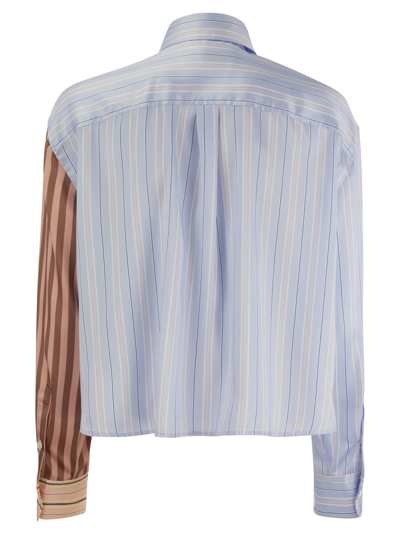 Shop Weekend Max Mara Suez Striped Twill Shirt