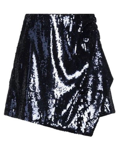 Shop Golden Goose Woman Mini Skirt Blue Size 4 Viscose, Cupro