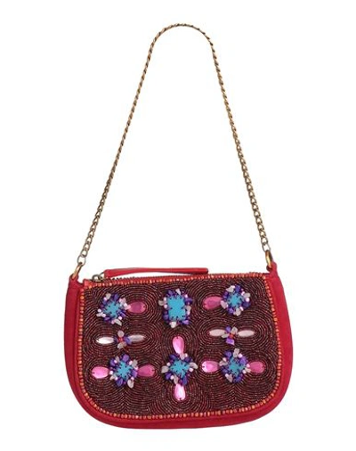 Shop Maliparmi Malìparmi Woman Handbag Red Size - Leather