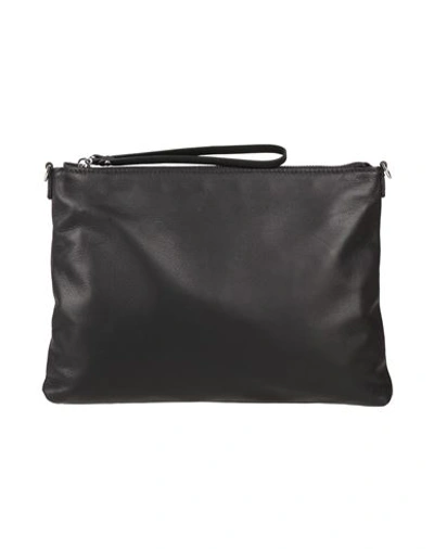 Shop Gianni Chiarini Woman Handbag Black Size - Leather