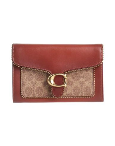 Shop Coach Woman Handbag Brown Size - Leather