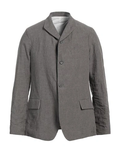 Shop Bergfabel Man Blazer Grey Size 42 Linen, Cotton