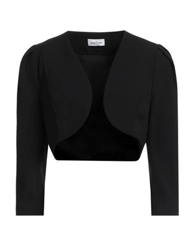Shop Rebel Queen Woman Blazer Black Size Xs Polyester