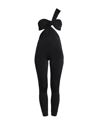 Shop Actualee Woman Jumpsuit Black Size 8 Polyester