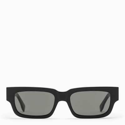 Shop Retrosuperfuture Roma 3627 Sunglasses In Black