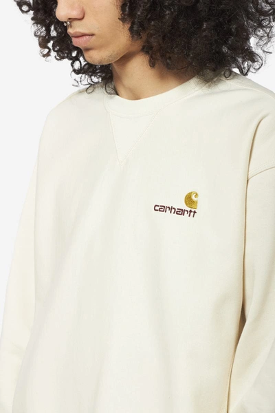 Shop Carhartt Wip Crewneck Sweatshirts In White