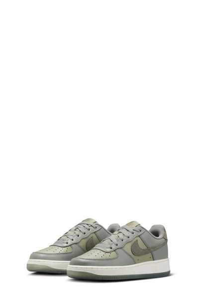 Shop Nike Kids' Air Force 1 Lv8 Sneaker In Stucco/ Olive/ Phantom/ Olive