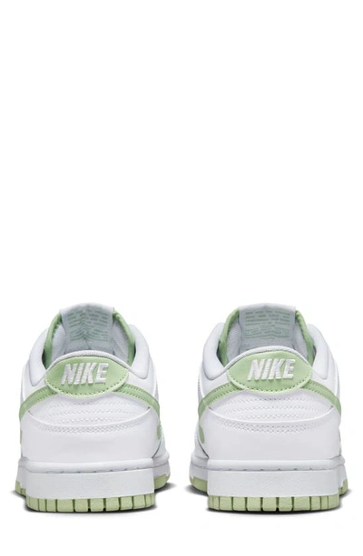 Shop Nike Dunk Low Retro Basketball Shoe In White/ Honeydew