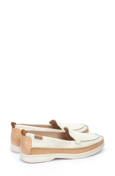 Pikolinos Gandia Moc Toe Loafer In Nata