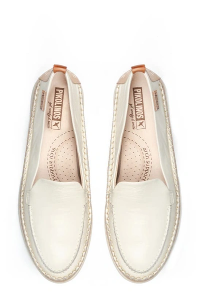 Pikolinos Gandia Moc Toe Loafer In Nata