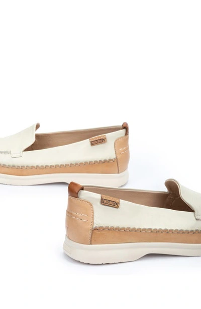 Pikolinos Gandia Moc Toe Loafer In Nata