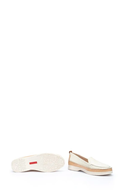 Pikolinos Gandia Moc Toe Loafer In Nata