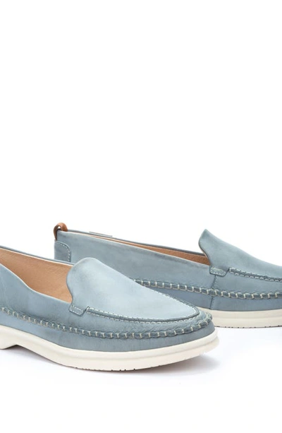 Shop Pikolinos Gandia Moc Toe Loafer In Denim