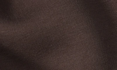 Shop Nike Short Sleeve Tech Fleece Sweatshirt In Baroque Brown
