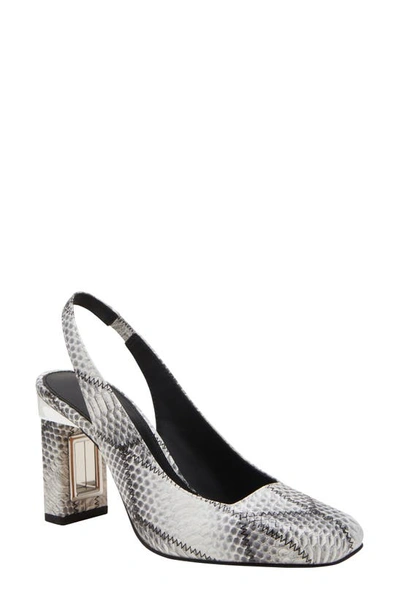 Shop Katy Perry The Hollow Heel Slingback Pump In Black White Multi