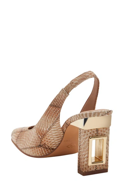 Katy Perry The Hollow Heel Slingback Pump In Tan Multi