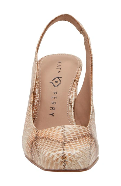 Katy Perry The Hollow Heel Slingback Pump In Tan Multi