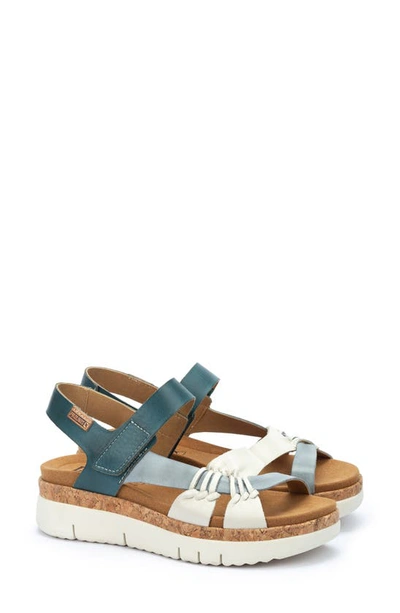 Shop Pikolinos Palma Wedge Sandal In River