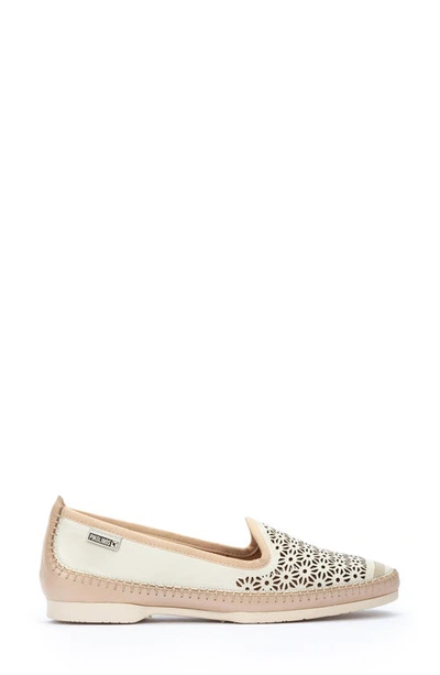Shop Pikolinos Aguilas Perforated Loafer In Nata