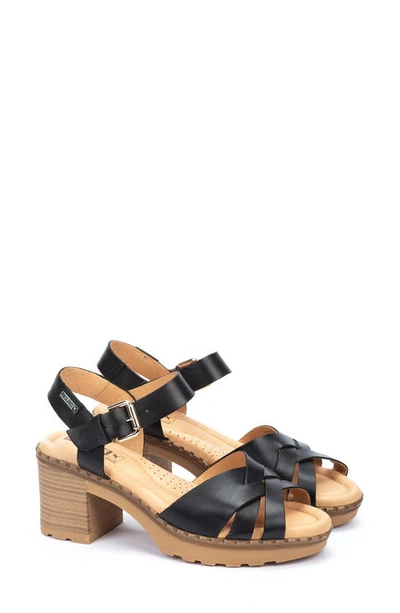 Shop Pikolinos Canarias Ankle Strap Sandal In Black