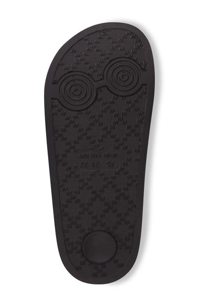 Kurt Geiger Girls' Mini Meena Eagle Slides - Toddler, Little Kid, Big Kid In Black Multi