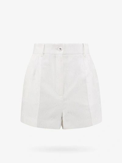 Shop Dolce & Gabbana Woman Shorts Woman White Shorts