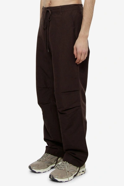 Shop Auralee Pants In Brown