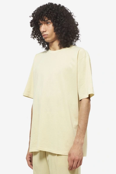 Shop Auralee T-shirts In Ivory