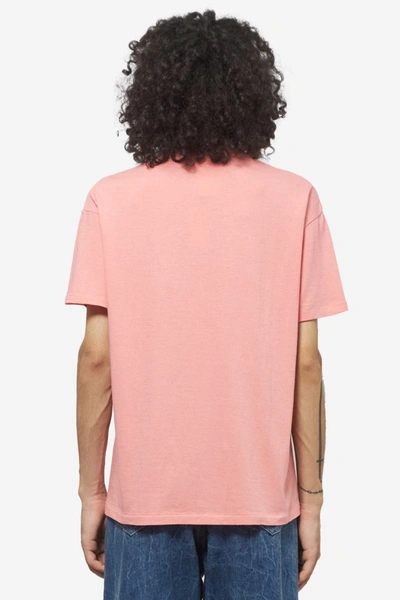 Shop Auralee T-shirts In Rose-pink
