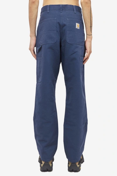 Shop Carhartt Wip Pants In Blue