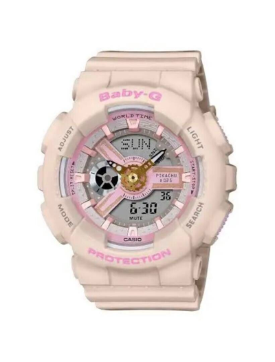 Pre-owned Casio Baby-g Pokemon Pikachu 25th Anniversary Limited Ed Watch Ba-110pkc-4ajr