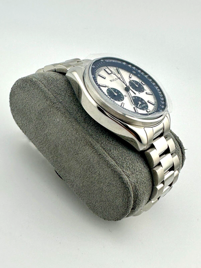 Pre-owned Bulova Quartz Archive Series Lunar Pilot Chronograph 98k112 In Box With Tags
