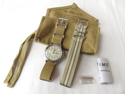 Pre-owned Timex Desert Watch Beige 2022aw Nigel Cabourn 2311m