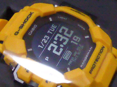 Pre-owned Casio G-shock Gpr-h1000-9jr Rangeman Master Of Bluetooth Gps Men Watch