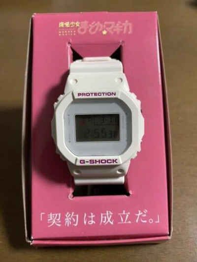Pre-owned G-shock Watch Puella Magi Madoka ⭐︎ Magica  Collaboration Anime Dw-5600