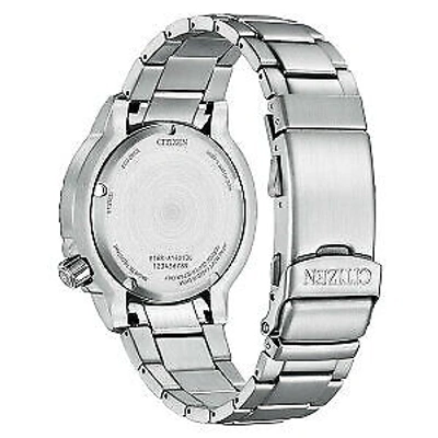 Pre-owned Citizen Promaster Marine Bn0165-55l Ice Blue Eco-drive Men's Watch In Box