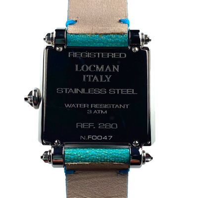 Pre-owned Locman Ladies'  Ref 280 Stingray Mother-of-pear Quartz Watch W/r 3 Atm, 37 X 45mm