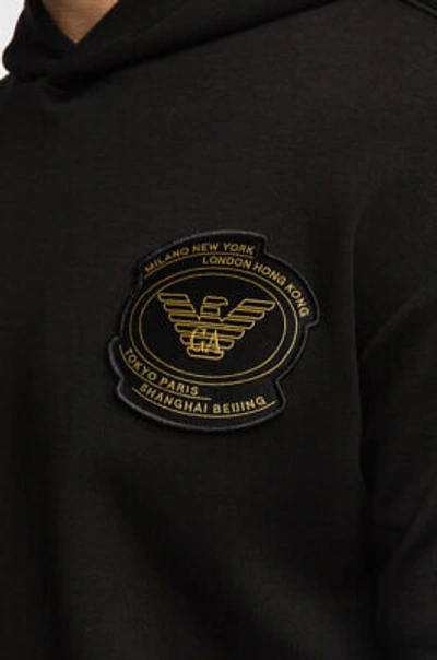 Pre-owned Emporio Armani Sweatshirt  Man Sz. M 6k1m721jhsz 999 Black