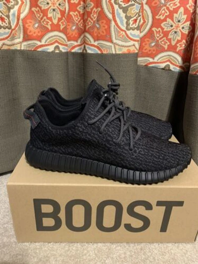 Pre-owned Adidas Originals Yeezy Boost 350 V1 Pirate Black 2023 | Bb5350 | Mens Size 13 | Brand